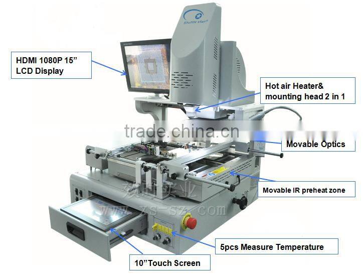 Infrared bga rework station motherboard repair for iphone with high efficient