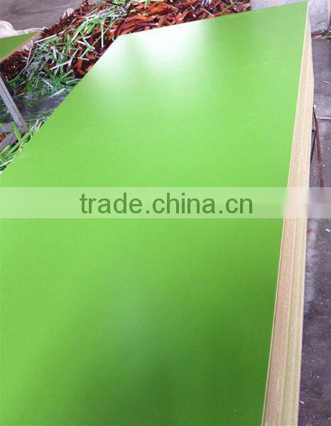 4.75mm two sided wood grain melamine mdf board from Linyi