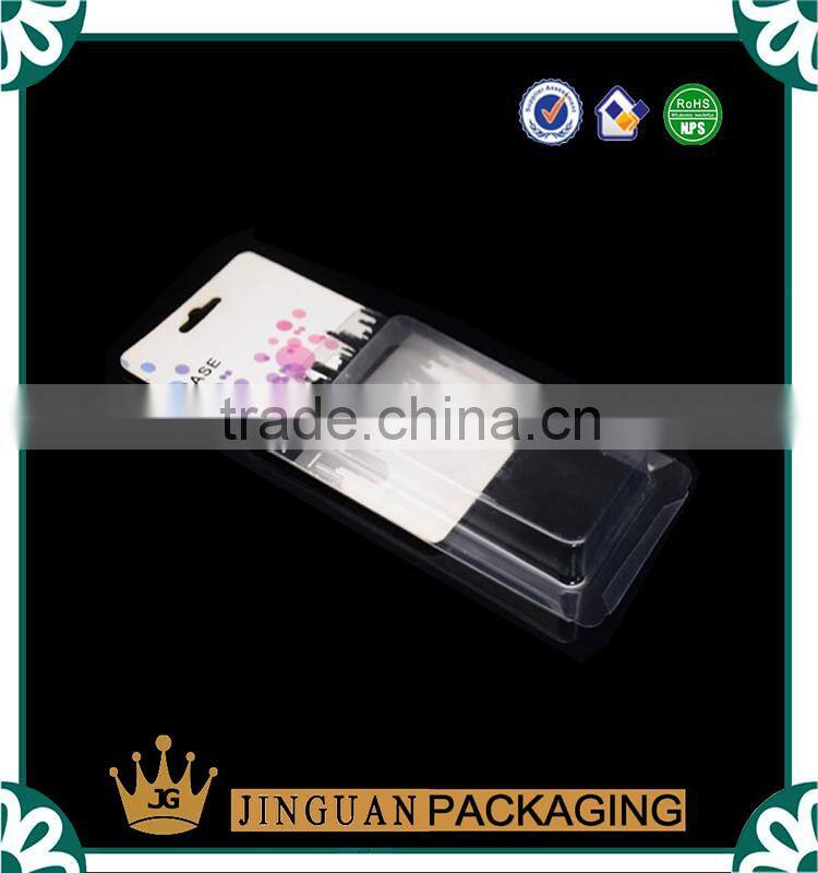 Luxury packaging custom printing high quality fashion plastic box for leather case
