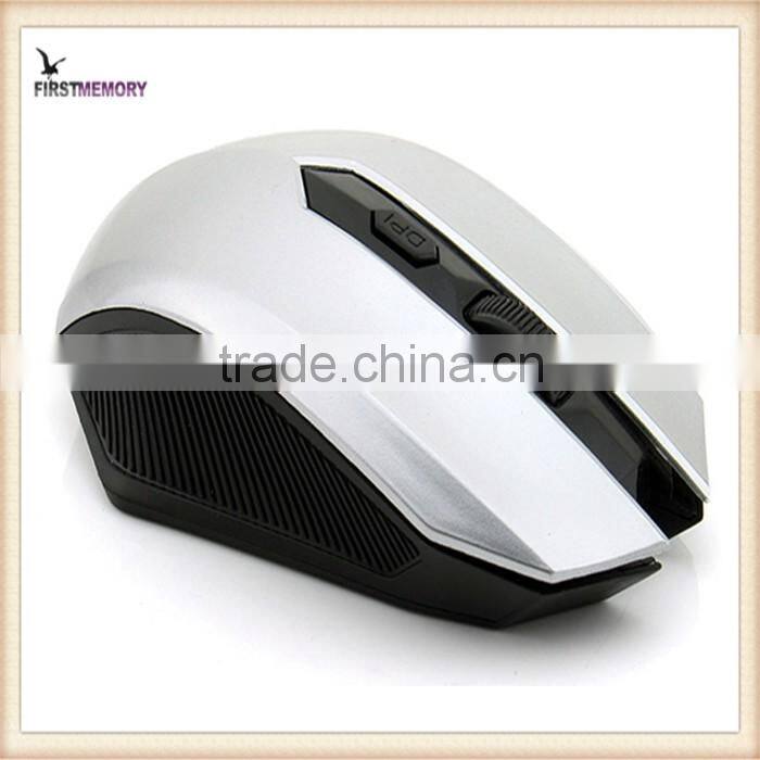 1600DPI 6buttons scroll wheel CPI Adjustable 2.4G USB 2.0 Wireless Mouse