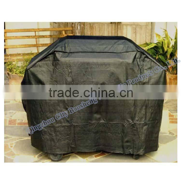 round green dustproof corrosion resistance and easily cleaned BBQ Cover,dry clean plastic covers