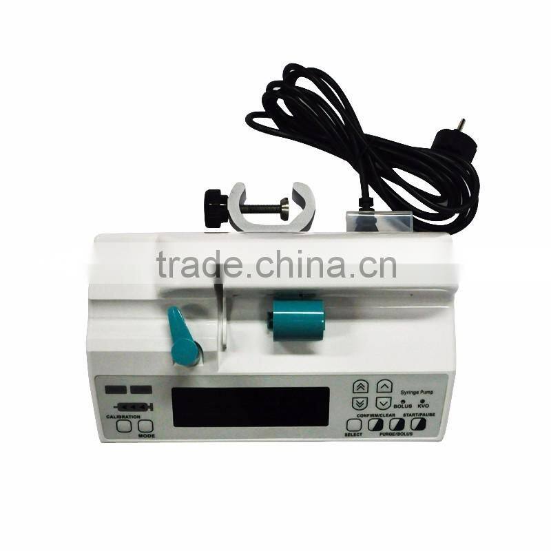 CE &ISO Laboratory equipment 0.1~999.9ml electric portable syringe pump