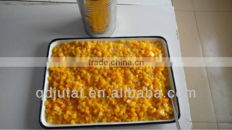 Canned Peach Dices in LS (15mm*15mm)