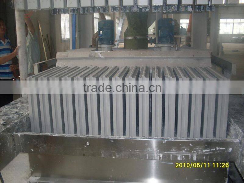 Gypsum block making machine