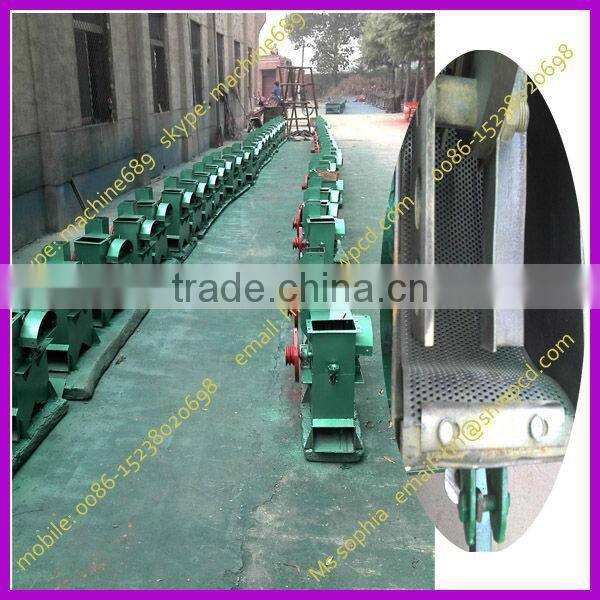 MIni portable rice straw hay shredder machine