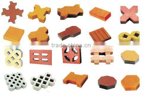 SY7502 interlocking pavers stone tiger stone block making machinery making