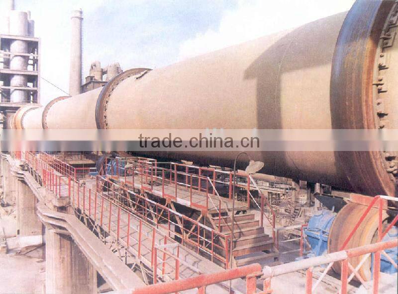 Wet process rotary kiln