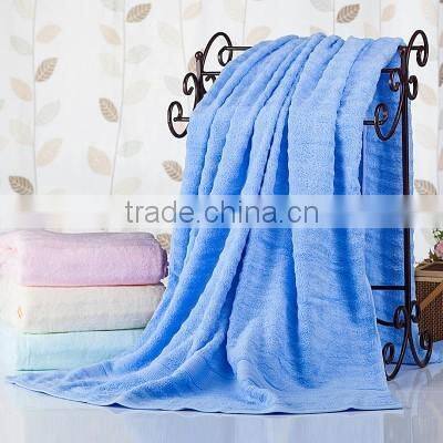 Bath towel 100% cotton 70*140cm large bath towel with low price