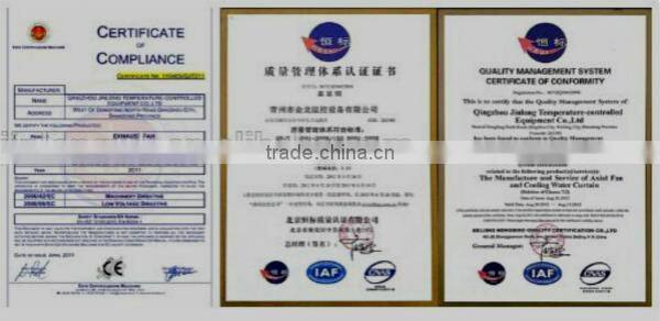 Big Air Flow Greenhouse or Poultry Air Circulation Fan made in china