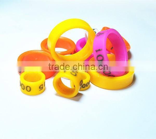 2017 animal tag chicken rings 6-18mm custom