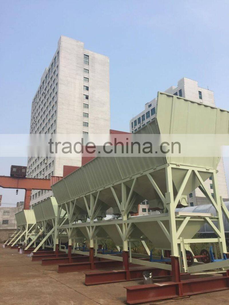 free foundation concrete batching plant with high quality cement silo for sale