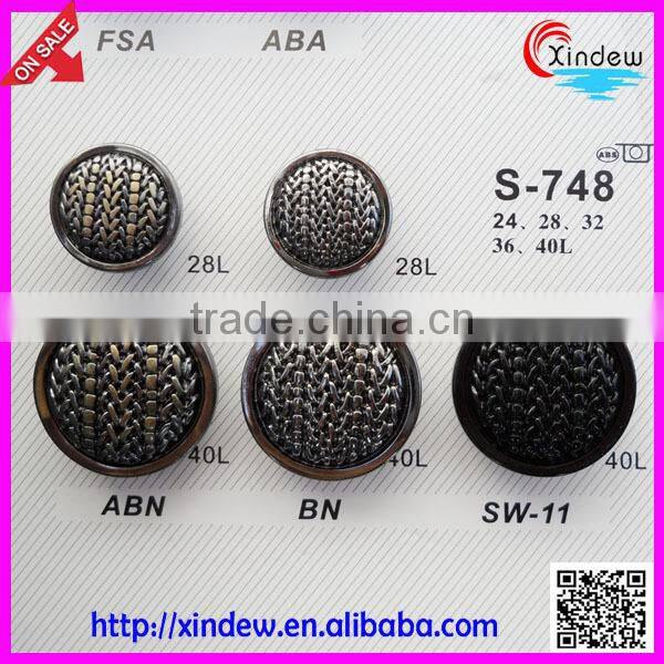 ABS plating button for garment,new design fancy buttons