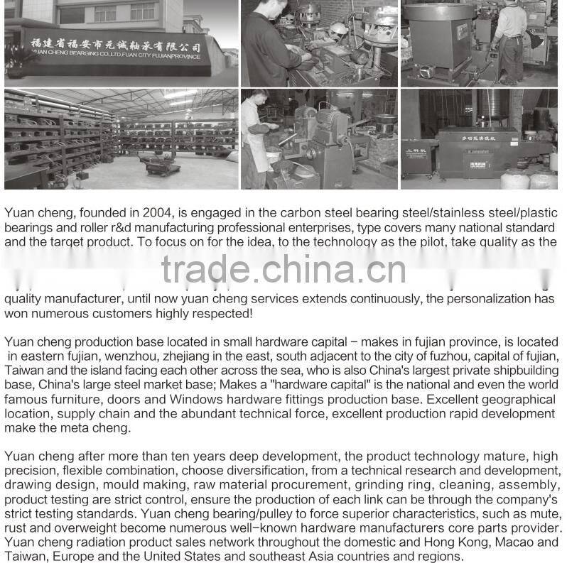 YCZCO nylon pulley window roller made in China