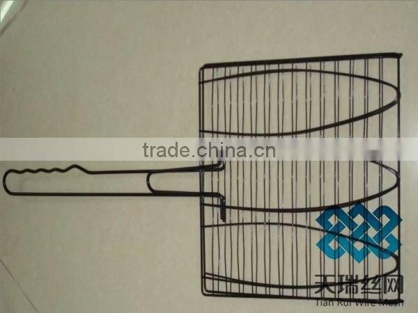 Balcony Design Round Grates Barbecue Grill Wire Mesh