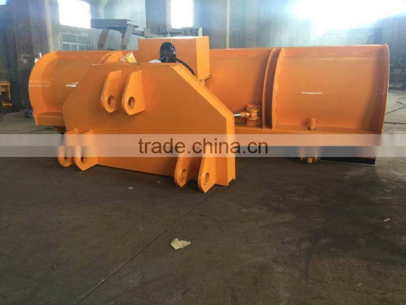 Loader mounted Battery Powered Heavy Duty Snow Plow