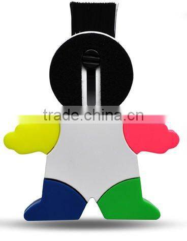 Little kid highlighters and brush/snowman marker/copic markers/Creative pen/sharpie highlighter