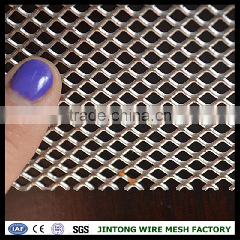expandable sheet metal diamond mesh