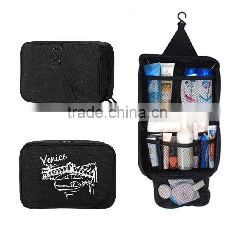 Portable Multi-functional Waterproof Hanging Toiletries Travel Make-up Wash Cosmetic Bags Storage Cases
