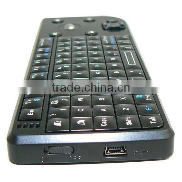 Mini 2.4G Wireless Keyboard 3 in 1 Mouse Trackball For Windows Google
