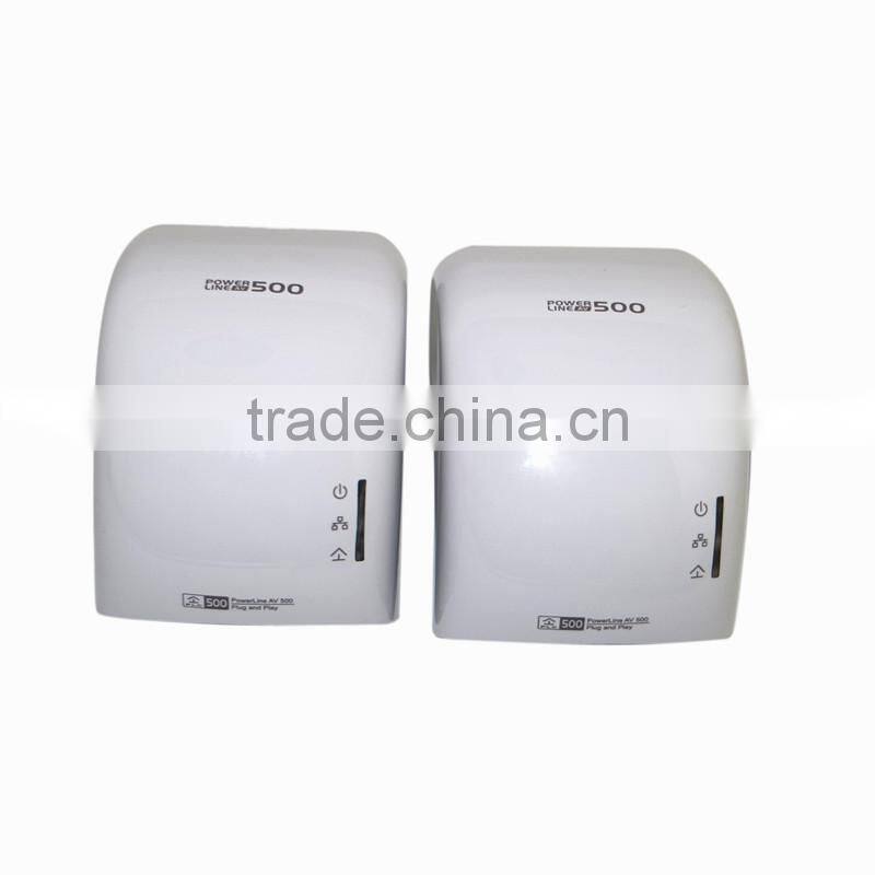 New products 500Mbps mini powerline extender network tool kit powerline adapter EU