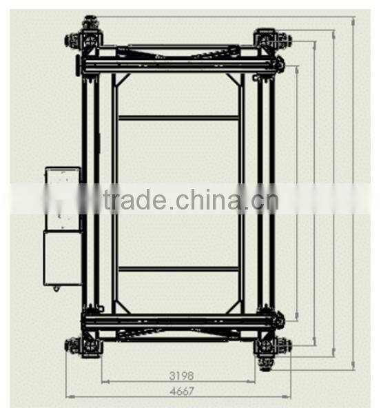 easy operation container crane cost container crane with low price