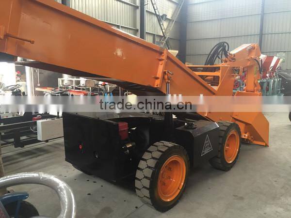 mini tunnel muck wheel loader coal mine excavator price