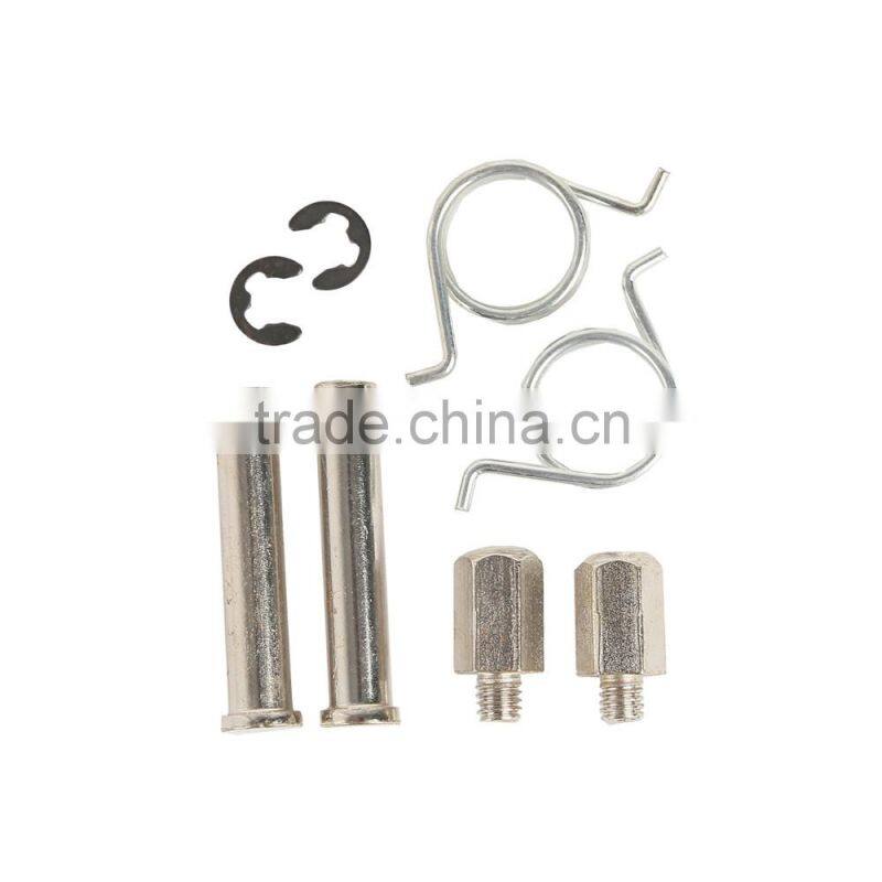 Black Front Footrests Foot pegs For Honda CBR600RR 2003-2006 CB1000R 2008-2014