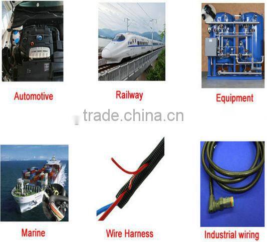 ROHS PA PP PE flexible corrugated pipe with different size