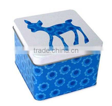 Semi-automatic square can lid print compound machinery