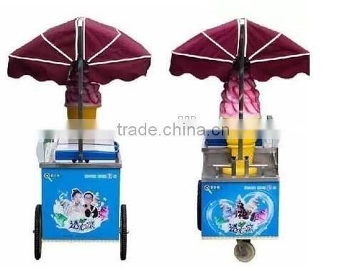 ice cream food trailer/yogurt kiosk/food kiosk/hot dog cart