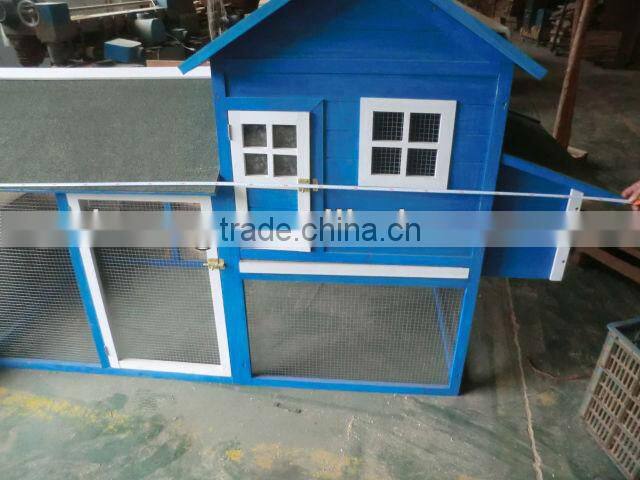 Color Painting Wooden Chicken Coop