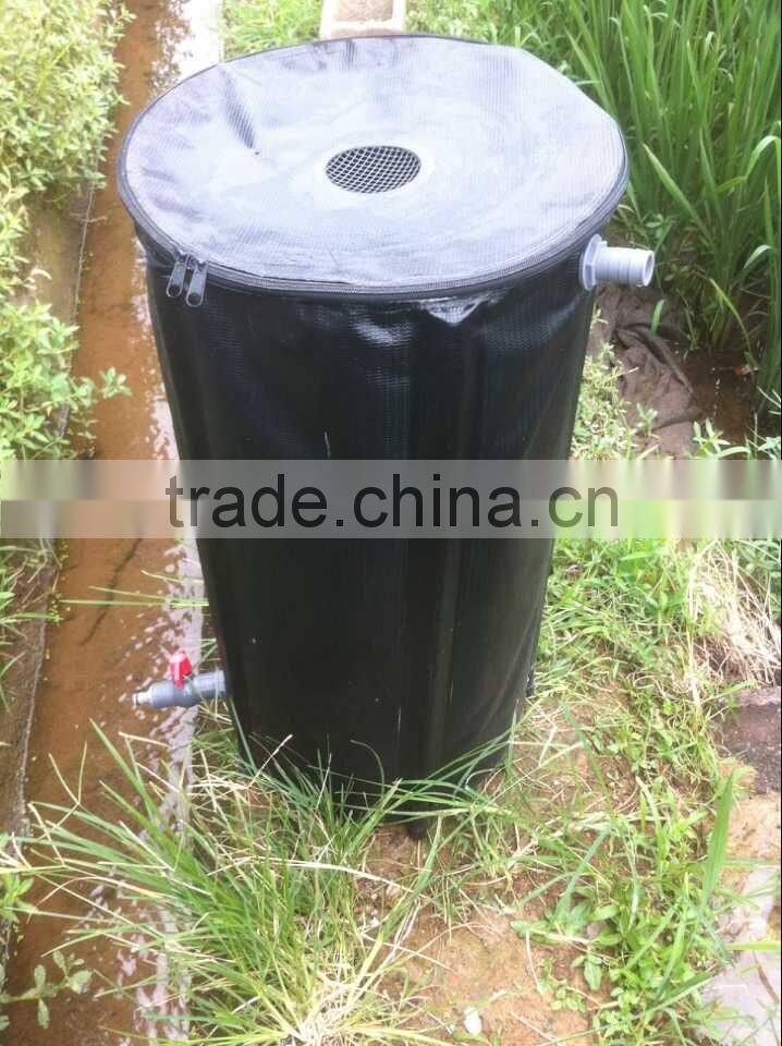 50GALLON/55GALLON/66GALLON Portable Rain Barret outdoor Garden Water Collector Spout