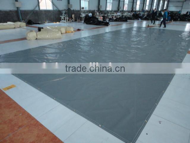 Winter Swiming Pool Covers, super quality polyester covering, sun protected pvc fabric