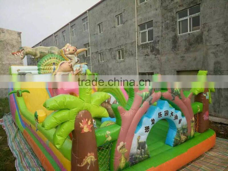 PVC semicoating tarpaulin for inflatable games
