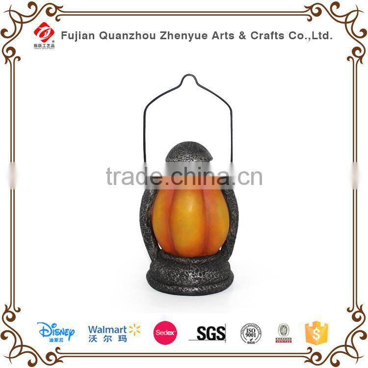 2015 resin decorative pumpkin lamp for halloween