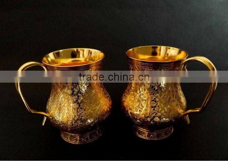 New design hammered copper tray