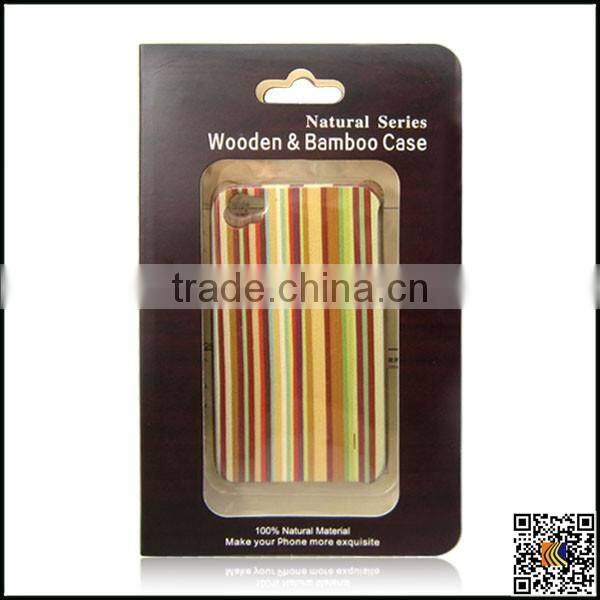 Wholesale custom made cardboard PVC cardboard window box phone case package