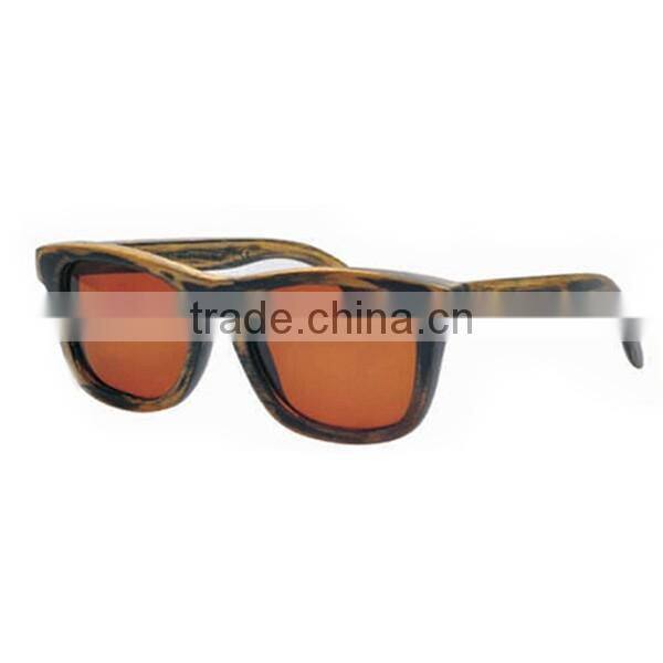China Manufacturer Unisex Casual Custom Logo Brand Vintage Style Design Wood Sunglasses
