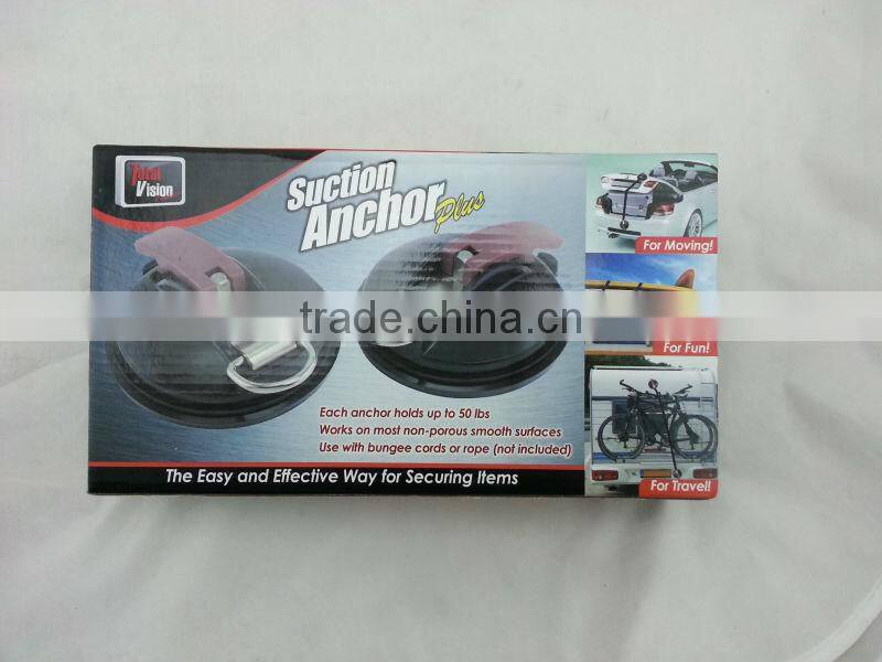 suction anchor plus/ Suction Tie Down Anchors for Car/ Tie Pods