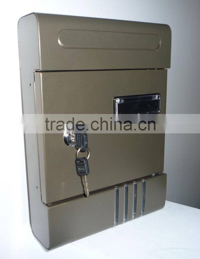 New design aluminum mailbox