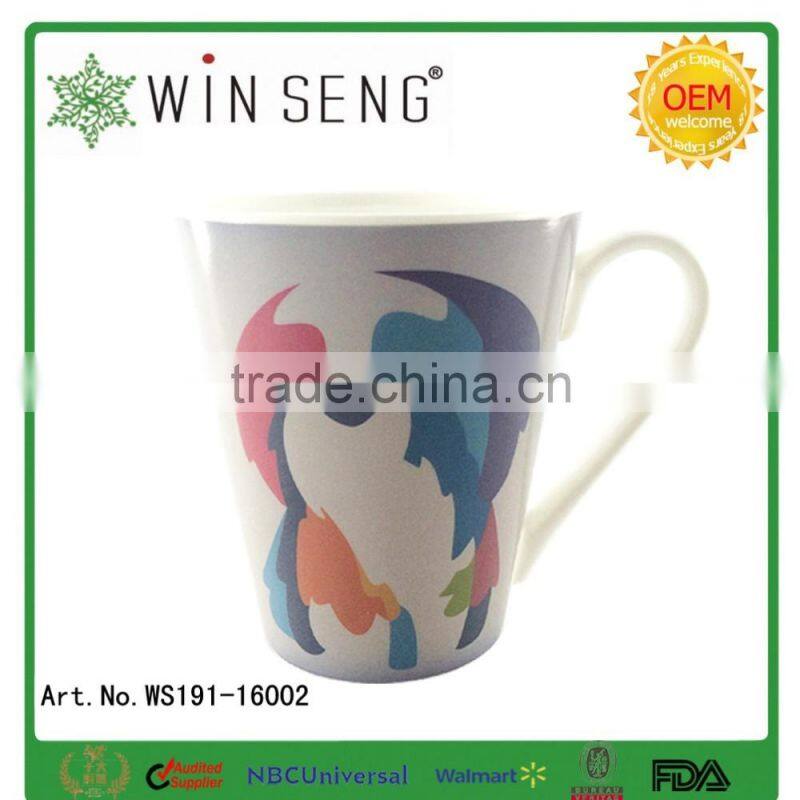 High Quality Inside Color Ceramic Mug Sublimation Color Changing Mugs