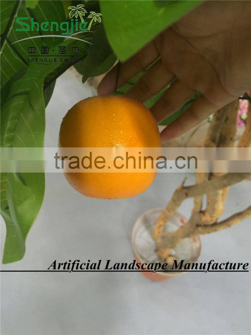 artificial grapefruit tree for landscaping indoor decoration,fruit tree with real touch fruit