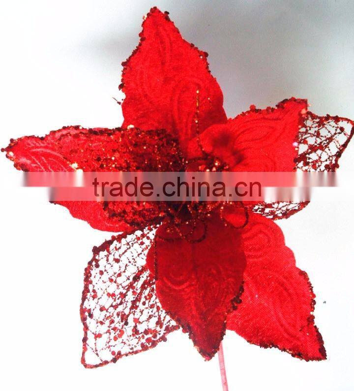 diy crafts christmas sales glitter twigs christmas flowers for christmas market