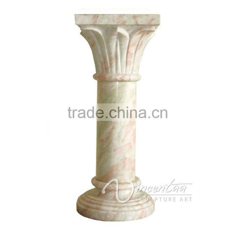 natural stone carved marble interior decorative roman pillars column factory