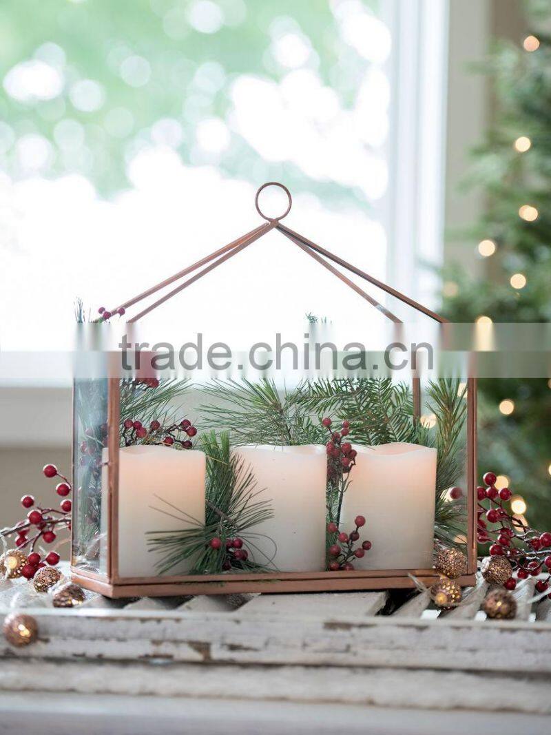 Glass Candle Display Candleholder For Home Decoration