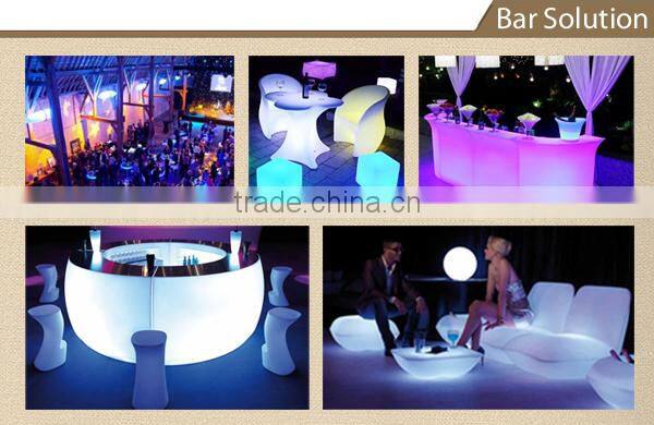 led flower pot for wedding decoration, battery powered led plastic flower pots