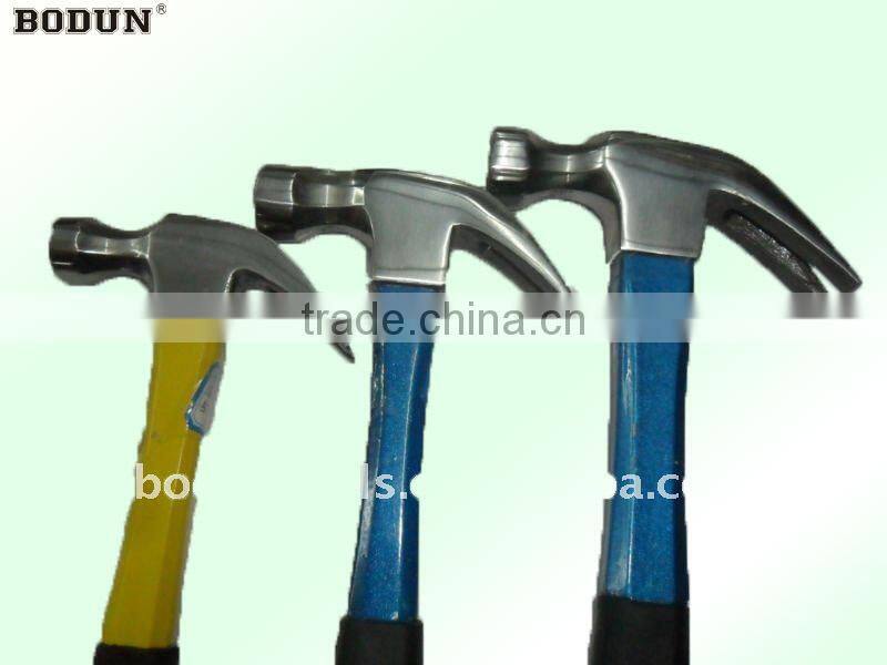 H1039-3 Fiberglass handle claw hammer