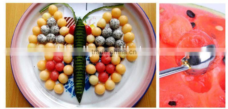 Function Kitchen Tool Fruit Corer Slicer Cutter Peeler Stainless Steel 2 in 1