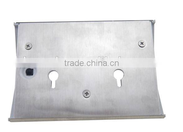 Waterproof light operated solar 2 led outdoor wall light