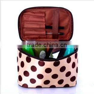 2013 fashion pot cosmetic bag for girls with polyester
